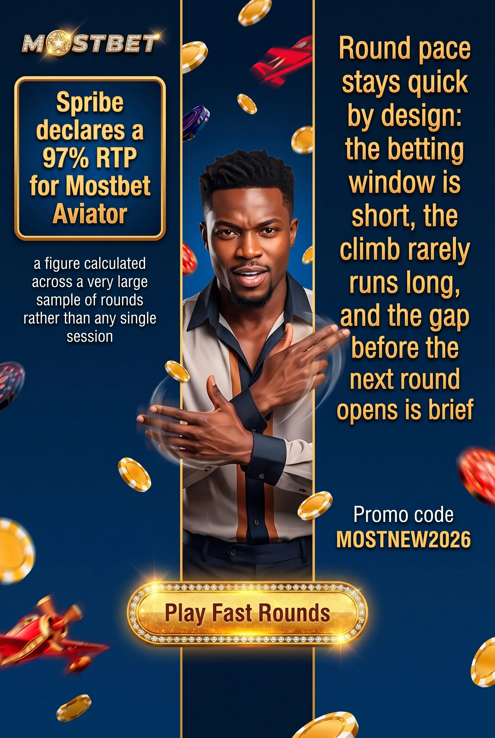 Aviator RTP variance and round pace
